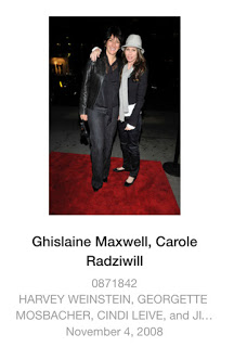 Ghislaine Maxwell Red Carpet