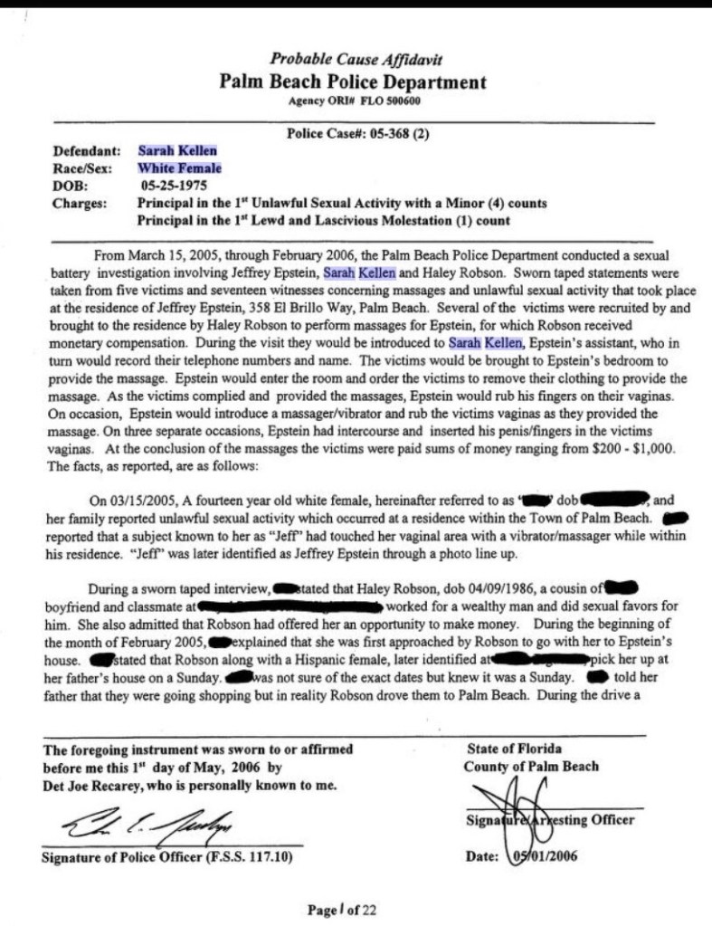 Coconspirator Sarah Kellen Vickers 