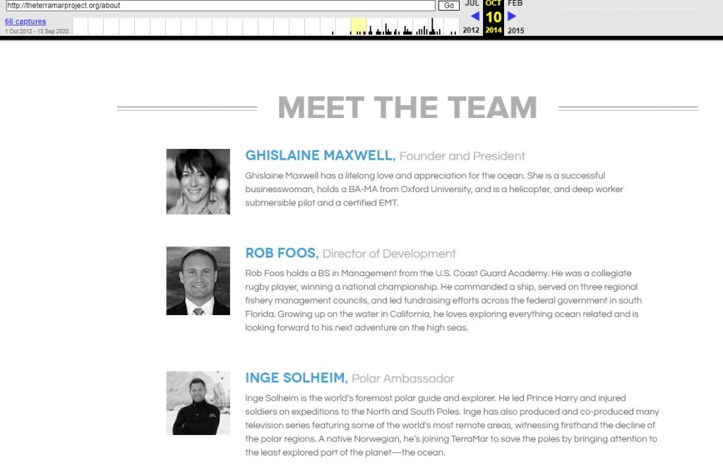 Terramar Project Board of Directors 