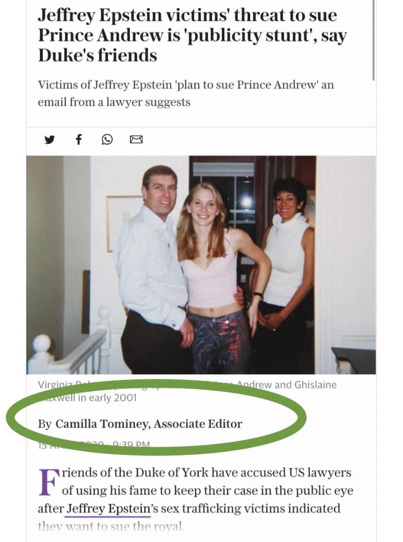 The Duke of York & Epstein