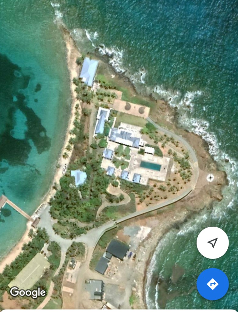 Jeffrey Epstein Island Map