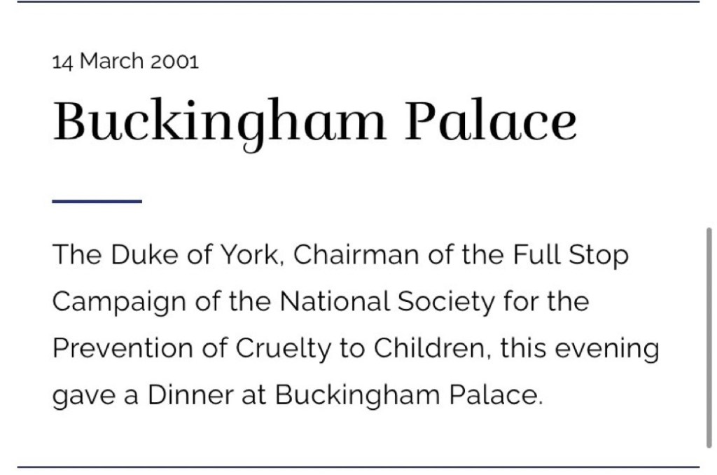 Virginia Giuffre Prince Andrew