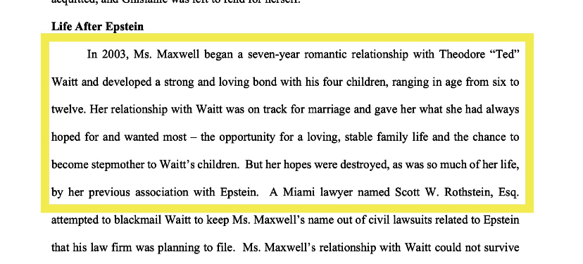 Ghislaine Maxwell sentence