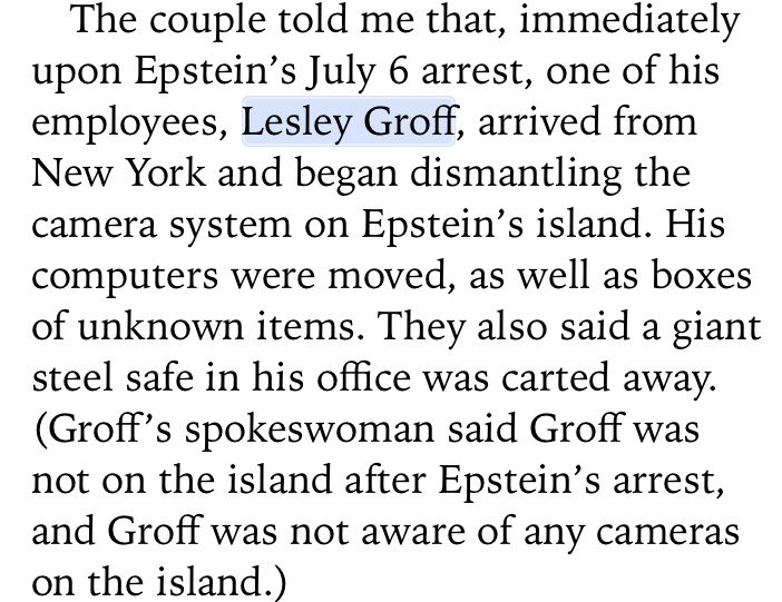 Who is Lesley Groff
