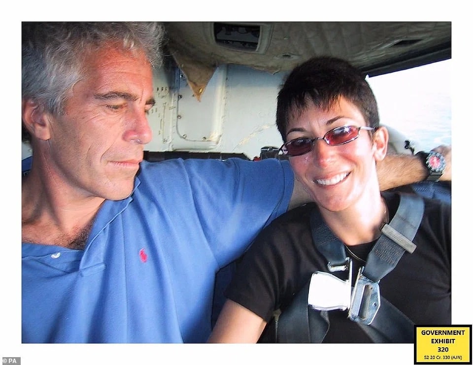 Ghislaine Maxwell Jeffrey Epstein