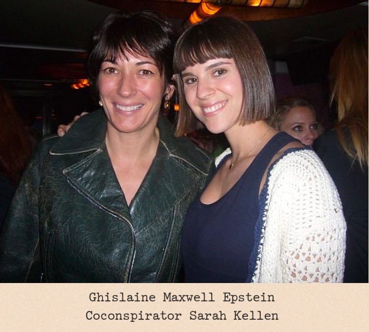The Jeffrey Epstein Scandal Explained: Ghislaine Maxwell and Sarah Kellen posing together at an event.